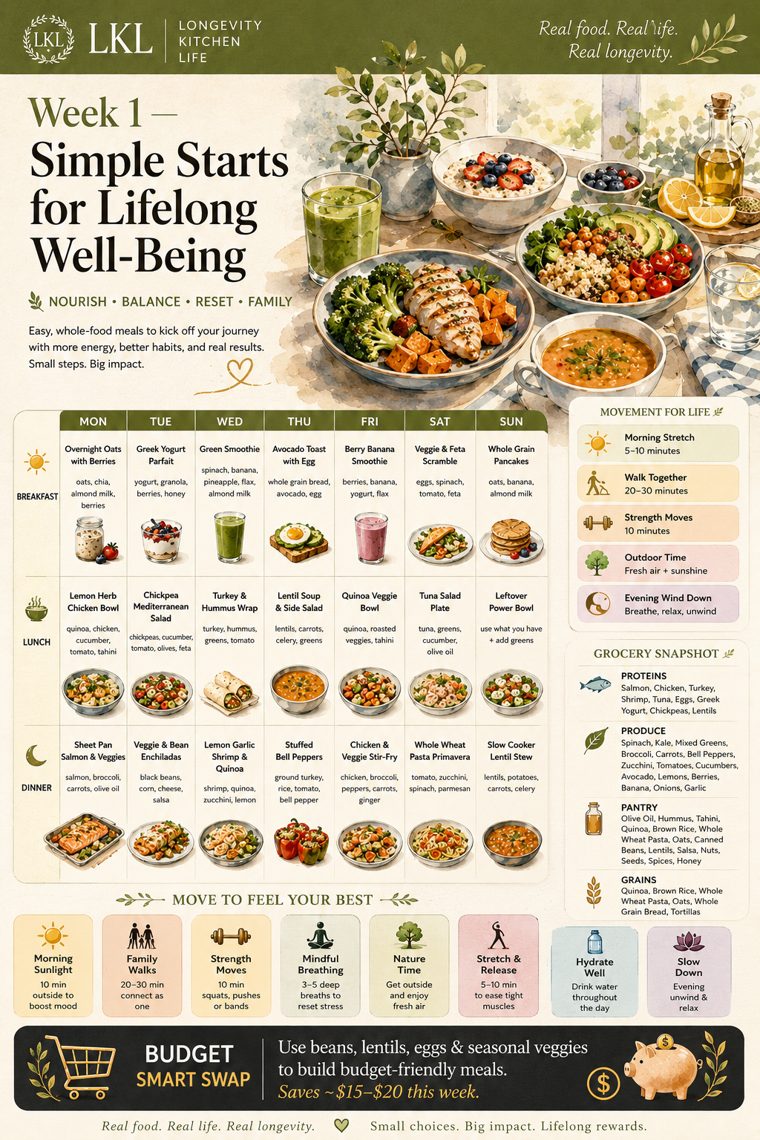 LKL 15-week meal plan preview
