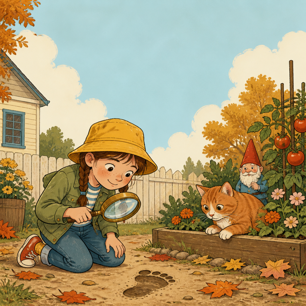 Detective Daisy's Backyard Mysteries — early chapter book cover