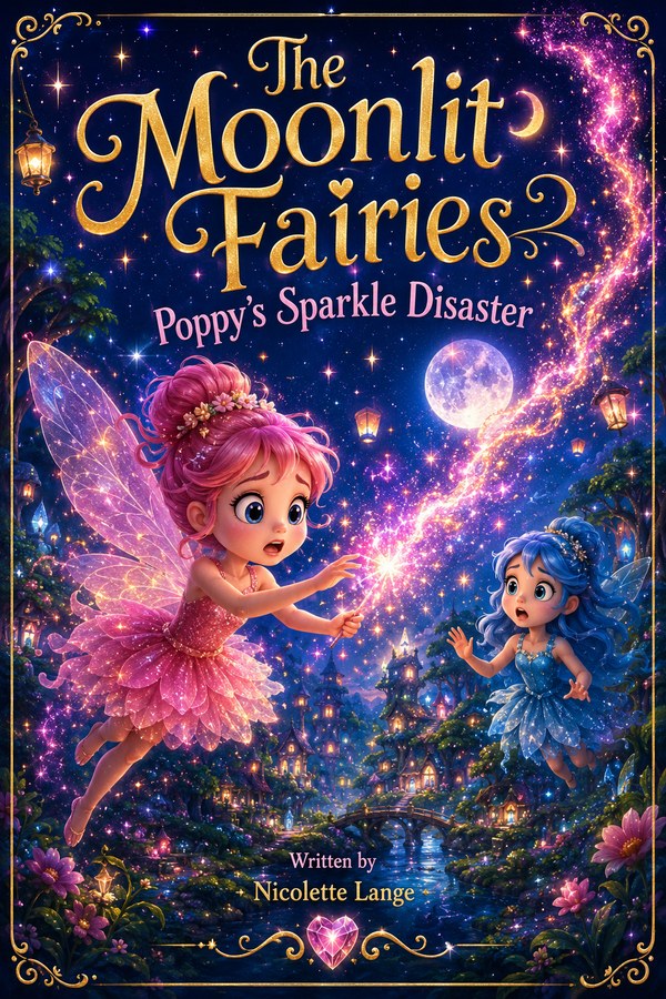 The Moonlit Fairies — Poppy's Sparkle Disaster — cover